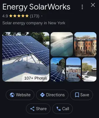 Positive reviews for solar brand
